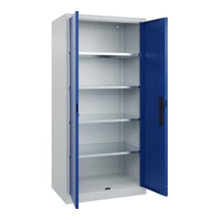 C+P Flügeltürenschrank Serie 89, 1950x930x600mm, 7035/5010