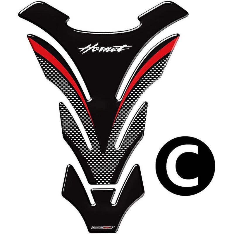 3d-tankschutzaufkleber In Carbonfaser-optik Für Honda Hornet Cb600f, Cb650f, Cb250 Und Cb1000rc