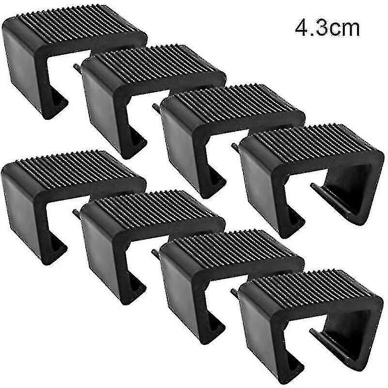 Befestigungsclip Für Rattanmöbel, Multifunktionaler Verbinder Für Korbsofas, Robuste Befestigung Für Rattan-gartenstühle, Kartenschlitz, 4,3 Cm, 8er-pack.