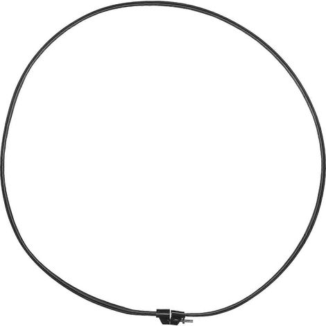 Ersatzgitter Für Elektroventilator, 40 Cm (16 Zoll) Kunststoff-außenring – 43,50 X 43,50 X 1,20 Cm – Schwarz