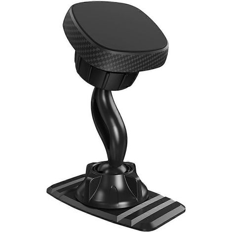 Universelle Kfz-handyhalterung Für Das Armaturenbrett (schwarz) – 6,5 X 6 X 4 Cm – Schwarz