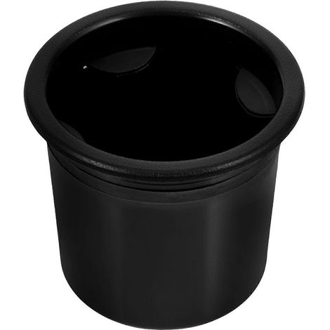 Ersatzeinsatz Für Auslaufsicheren Getränkehalter Für Sofas. – 9,00 X 9,00 X 7,20 Cm – Schwarz
