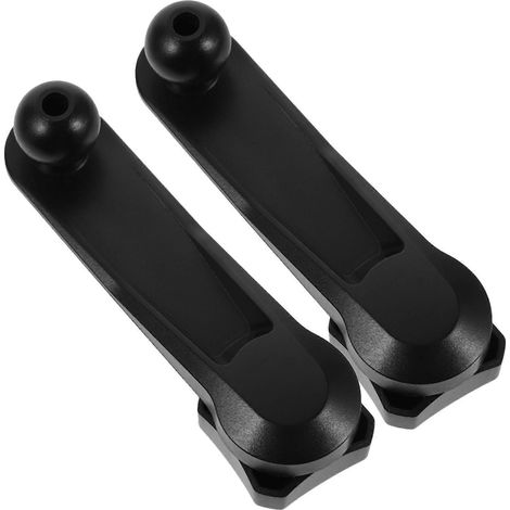 Set Mit 2 Kugelgelenk-verlängerungsarmen Für Handyhalterung, Armaturenbretthalterung Und Tablet-halterung – 9,70 X 3,20 X 2,10 Cm – Schwarz