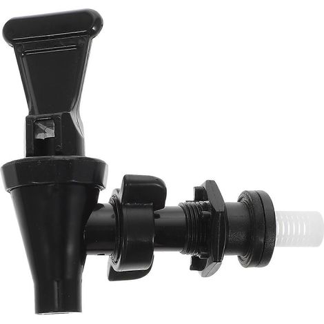 Milchtee-eimer-zapfhahn, Kunststofffass-zapfhahn, Wasserspender, Schalter, Fassarmaturen – 12,3 X 11 X 4,4 Cm – Schwarz