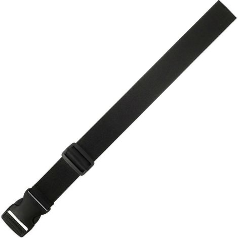 Elastische Gürteltaschen-verlängerung, 50 Cm Verlängerungsschlaufe – 59,00 X 6,00 X 1,00 Cm – Schwarz