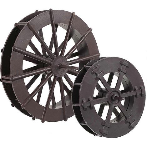 Set Mit 2 Ersatzrädern Für Tischbrunnen, Glücksrad Für Diy-dekorationen – 13,50 X 13,50 X 8,50 Cm