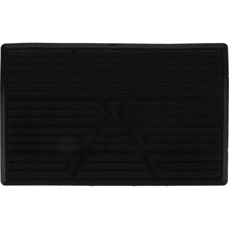 Automattenmatte, Fußmatte, Gummipad Für Autopedale – 24,50 X 15,50 X 0,80 Cm – Schwarz