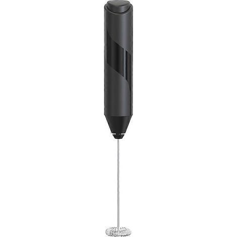 Kabelloser Handmixer, Tragbarer Elektrischer Schneebesen, Backhelfer – 22,4 X 3,5 Cm – Schwarz