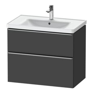Duravit Waschtischunterschrank D-Neo 78,4x45,2cm, ES geb/Gra m, 1 Kast, 1 A