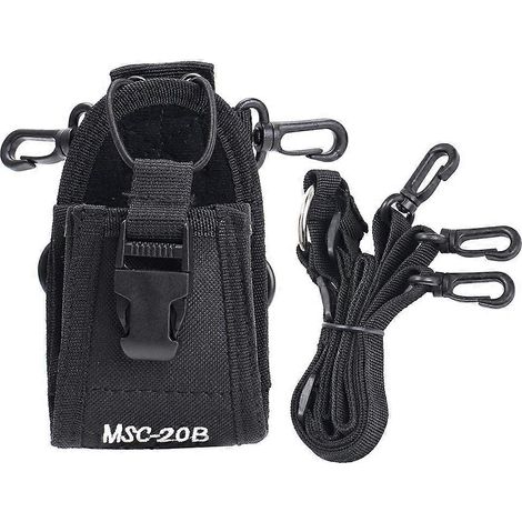 Funkgerätetasche Aus Nylon, Universelle Funkgerätetasche, Verstellbare Aufbewahrungstasche Für Sprechanlagen – 12,5 X 6,5 Cm – B