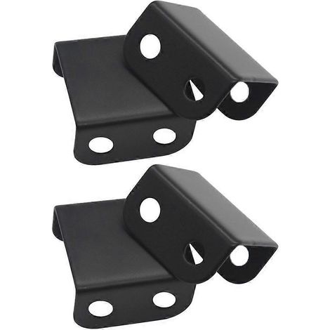 Lüfterhalterungen (12–14 Cm) – Halterung Für Computer-luftkühlung (diy) – 3,5 X 2 X 1 Cm – Schwarz