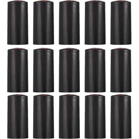 Schrumpffolie Für Weinflaschenverschlüsse, Einweg-verschlussfolie – 6,00 X 3,00 X 3,00 Cm – Schwarz
