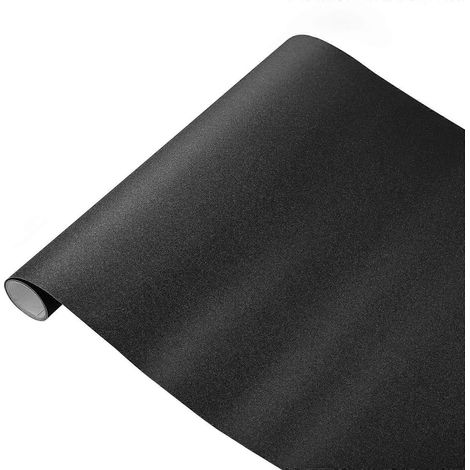 Garneck Sichtschutzfolie, Selbstklebend Für Optimalen Sichtschutz (schwarz) - Schwarz