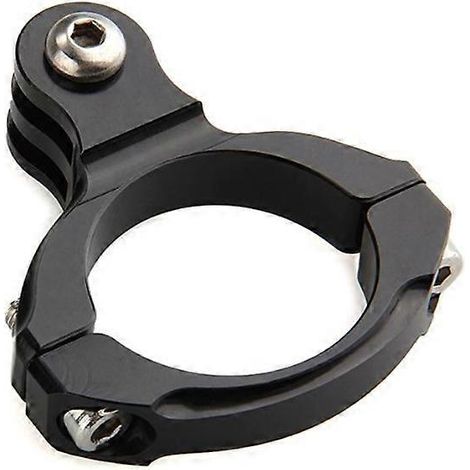 St-87 Fahrradlenkerhalterung, Runde Grundplatte Aus Aluminiumlegierung Für Hero3+ / Hero3 / Hero2 / Hero Kamera (schwarz) - Schwarz