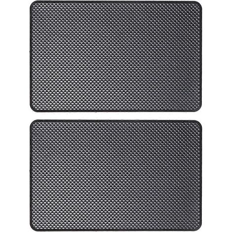 Set Mit 2 Rutschfesten Auto-armaturenbretthaltern, Ohne Matte, Für Handy, Schlüssel, Brille Und Geldbörse (schwarz) - 2 Stück - Schwarz