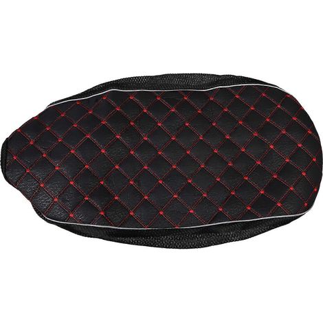 3d-wabensitzbezug Für Motorräder, Sonnenschutz, Wärmedämmung, Atmungsaktives Und Rutschfestes Netzgewebe, Kissen Für Roller/moped, Schwarz (xl)-l