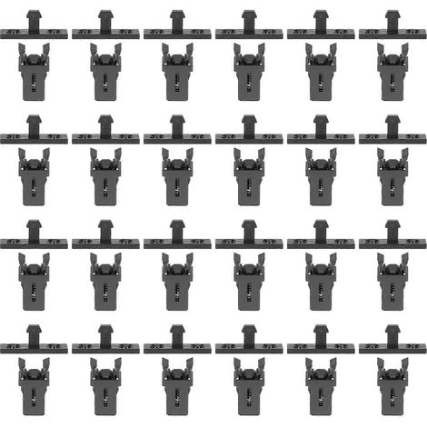 Befestigungssatz Für Druckknopf-mülltonnenschalter, Sicherheitsverriegelung Und Öse – 2,20 X 1,20 X 0,60 Cm – Schwarz