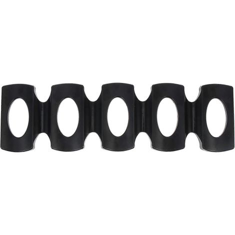 Silikon-organizer Für Dosen Und Flaschen, Kühlschrank-aufbewahrungsregal Für Dosen Und Flaschen, Dosenhalter. – 31,3 X 9,3 X 1 Cm – Schwarz