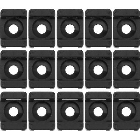 Kabelbinder Aus Kunststoff Für Sattel, Befestigungsschrauben, Nylon-sattelklemmenclips – 100 Stück – Schwarz