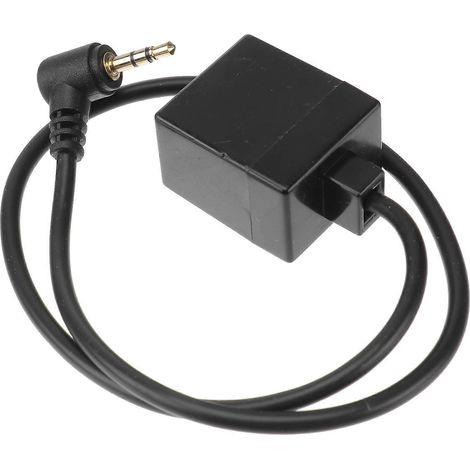 2,5-mm-stereo-klinkenstecker Auf Rj9 6p4c Audiokabeladapter Mit Korrosionsbeständigem Stecker – 2,5 X 1,5 X 10 Cm – Schwarz