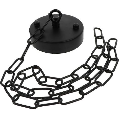 Saugnapf- Und Kettenset Für Deckenleuchte, Schlafzimmerdekoration – 100 X 10 X 2,2 Cm – Schwarz