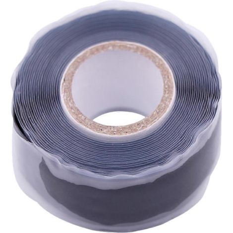 Wasserdichtes Und Selbstklebendes Reparaturklebeband Für Rohre Und Kabel – Rolle – 300 X 2,6 X 0,5 Cm – Schwarz