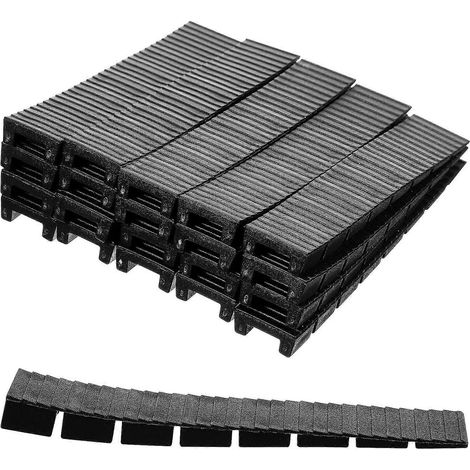 20 Möbelkeile, Tischkeile, Stuhlbeinkeile – 10,00 X 2,00 X 0,70 Cm