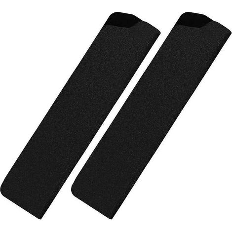 Set Mit 2 Etuis Für Beflockungsschneider, Reiseetuis Für Beflockungsklingen – 13 X 3 X 0,5 Cm – Schwarz