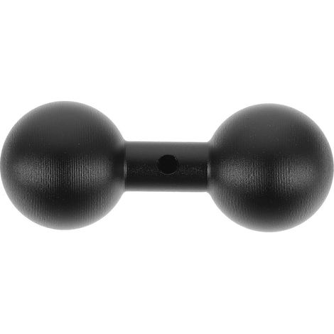 Kugelgelenkadapter, Doppelgelenk-halterung Für Motorrad, Kugelgelenkadapter Für Motorradhandy – 6,50 X 2,50 X 2,50 Cm – Schwarz