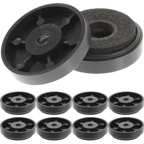 Packung Mit 10 Runden Lautsprecherfüßen Zur Isolation Für Hi-fi-lautsprecher – 2,9 X 2,9 Cm
