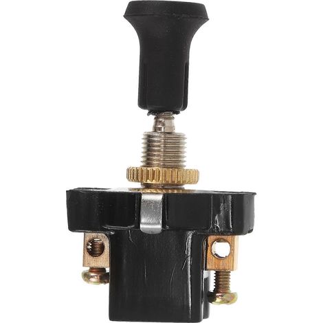 Universeller 12v/24v-scheinwerferschalter, Ersatz-zugschalter – 5,30 X 3,00 X 2,00 Cm – Schwarz