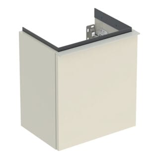 Geberit Handwaschbeckenunterschrank iCon 37x41,5x27,9cm, 1 T, An R, s hg/Gr. s ma