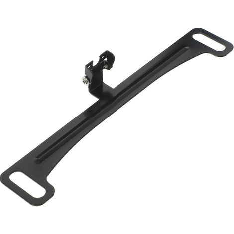 Halterung Für Rückfahrkamera, Dashcam, Kennzeichenhalterung – 2 X 3,5 X 19,6 Cm – Schwarz