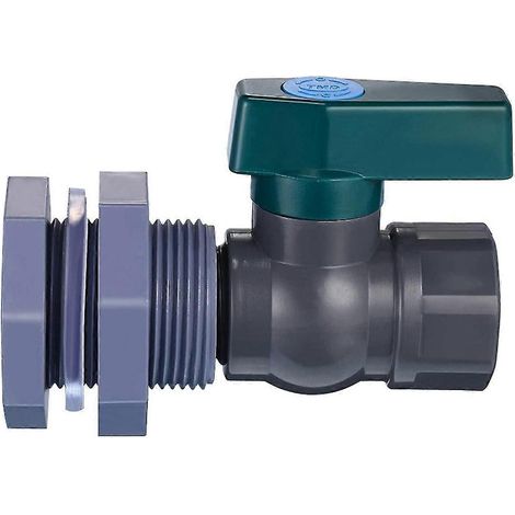 Langlebiger Und Einfach Zu Installierender Regenwassernutzungshahn, 3/4-zoll-pvc-risselastik-hahnset Mit Aquarium-montageadapter