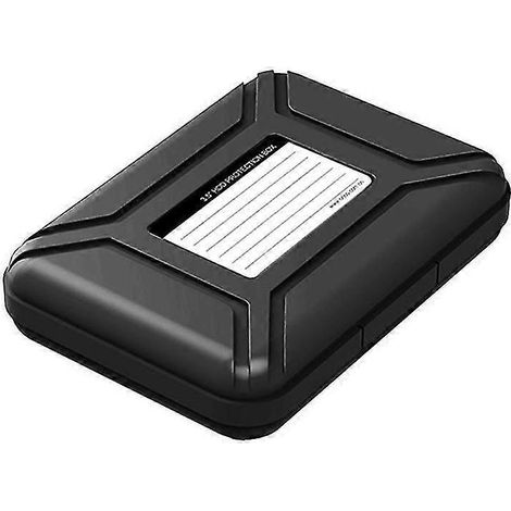 Antistatisches Schutzgehäuse Für 3,5-zoll-festplatten – Externes Festplattengehäuse – Schwarz