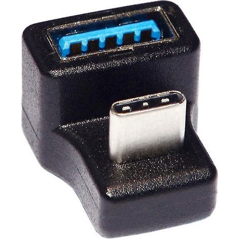 Usb 3.0-buchse Auf Usb Otg-adapter, Typ-c-auf-usb-3.0-konverter, 180°-drehung (nach Oben Und Unten)
