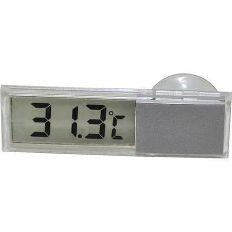 Digitale Temperaturanzeige In Grad Celsius Nur Auf Dem Lcd-bildschirm / Fahrzeugthermometer