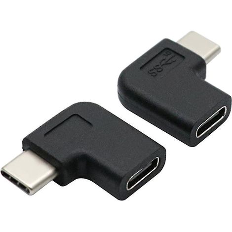 Usb 3.1 Typ C Stecker Auf Buchse Adapter, 90° Rechtwinklig