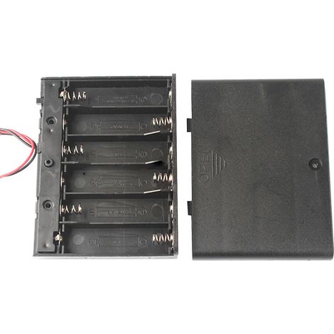 Stabile Aufbewahrungsbox Für Aa-batterien (1/2/3/4/6/8 Batterien)