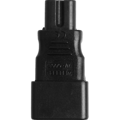 Netzsteckeradapter C14 Stecker Auf C7 Buchse (3-polig)