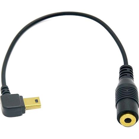 Mini-usb-auf-3,5-mm-mini-usb-audioadapterkabel Für 3,5-mm-mikrofone, Kompatibel Mit Gopro Hero 4 Und 3