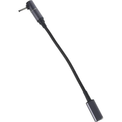 100-w-magnet-usb-c-buchse Auf 3,0 X 1,0-mm-klinkenstecker-netzteilkabel Für Laptops