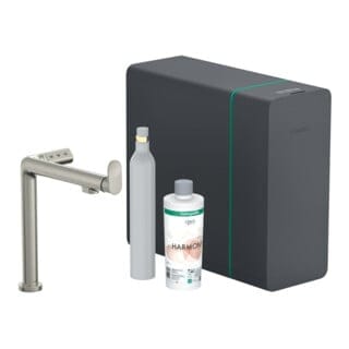 hansgrohe Spültisch-Einhebelmischer Aqittura M91 SodaSys 240, 1j, Start Set, ED