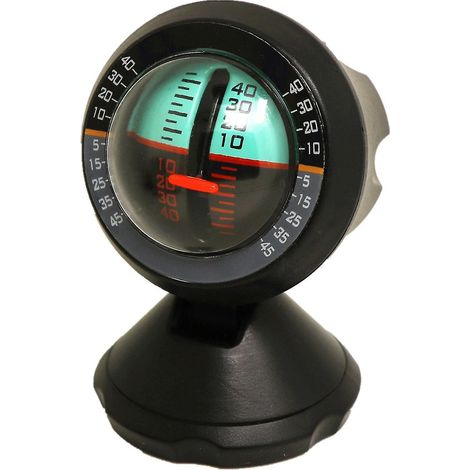 Automatischer Multifunktionaler Gps-neigungsmesser Mit Anzeige Von Neigungswinkel, Geschwindigkeit Und Spannung.
