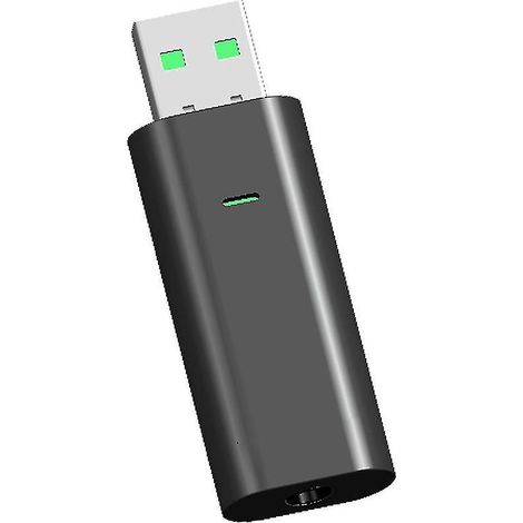 2-in-1 Bluetooth 5.0-kompatibler Transceiver, Teleskopierbarer Usb-netzadapter Für Audio