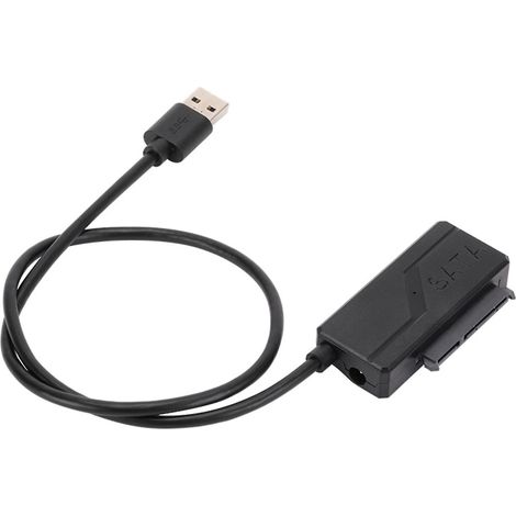 Usb 3.0 Auf Sata 7+15-pin-adapter Für 3,5"- Und 2,5"-ssds – Benutzerfreundlicher 7+15-pin-sata-konverter
