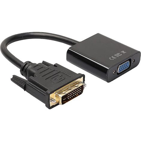 1080p Dvi-zu-vga-konverter, Vga-kabel, Dvi-stecker Auf Vga-15-pin-buchse