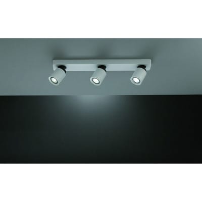Böhmer LED-Aufbaustrahler 3xGU10 wa/anth 42527