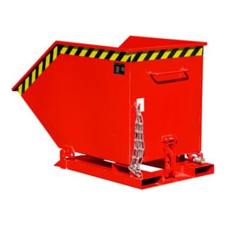 Bauer Südlohn Späne-Kippmulde SKK 400, lackiert, Feuerrot