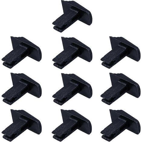 Set Mit 10 Universellen Ersatzteilen Für Teleskopleitern: Teleskopschalter (schwarz) – 3,40 X 3,00 X 1,50 Cm – Schwarz